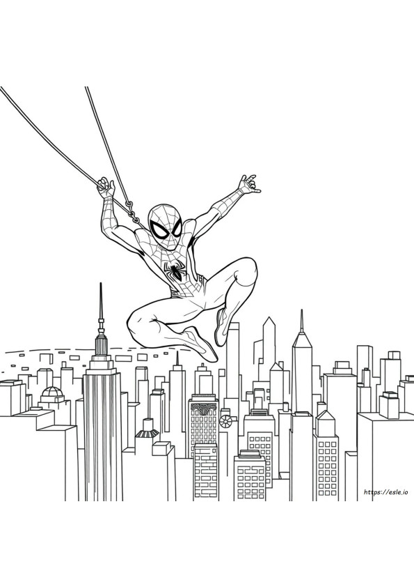 Disney Spiderman Coloring Pages