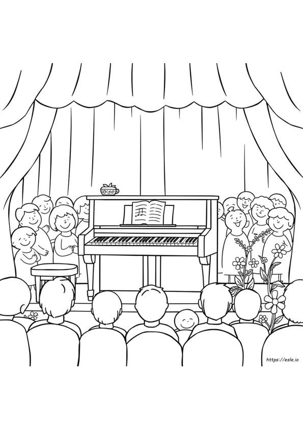 Strumenti Musicali Da Colorare Per Bambini In Età Prescolare