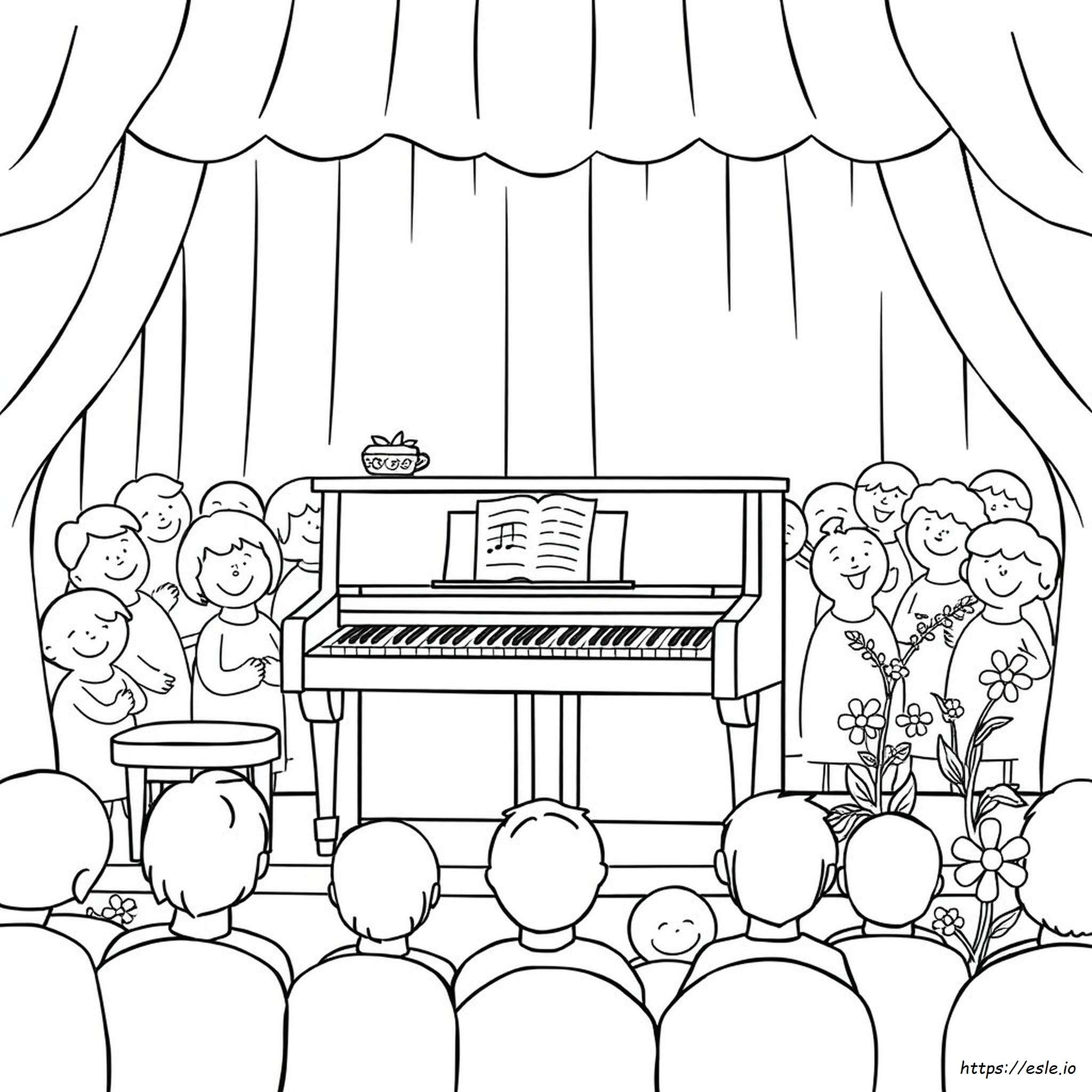 Musical Instrument Coloring Pages For Preschoolers