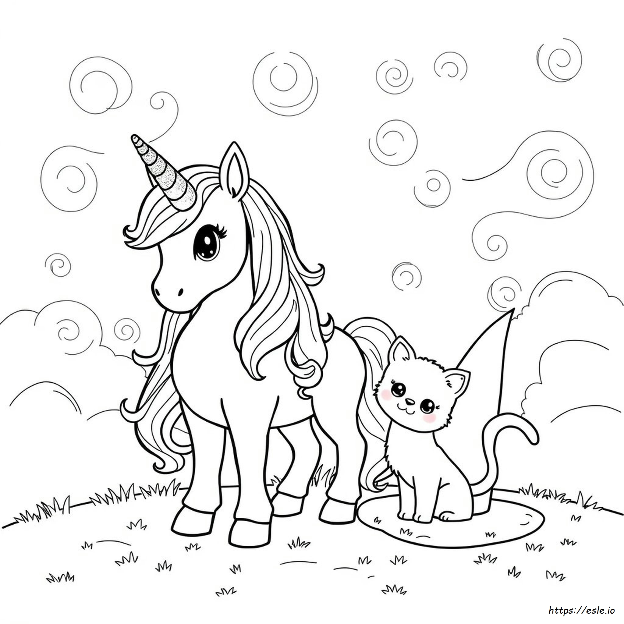 Lisa Frank Kleurplaat - Gratis Afdrukken Voor Kinderen kleurplaat