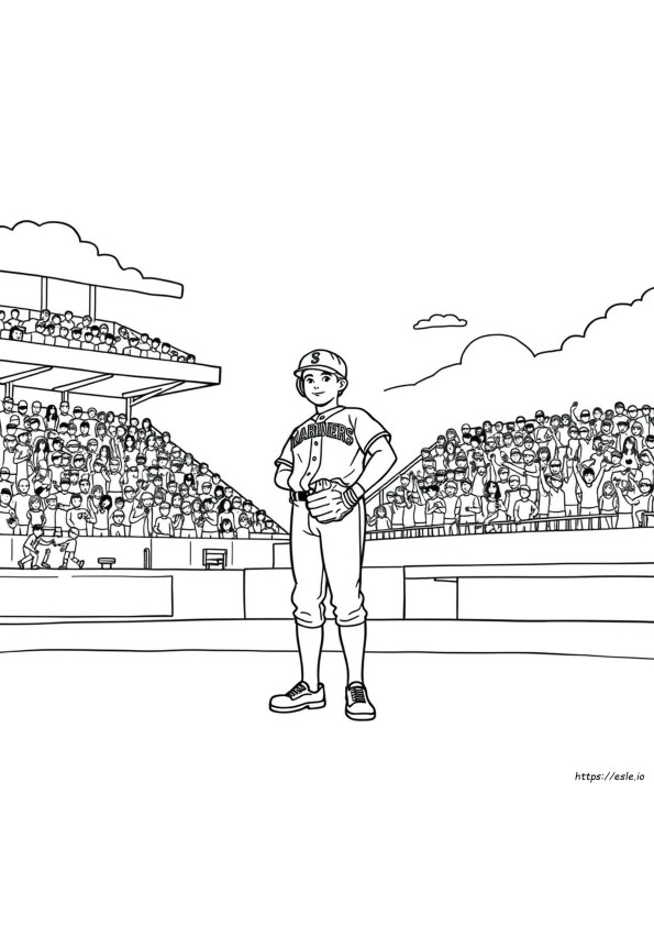 Seattle Mariners Coloring Pages