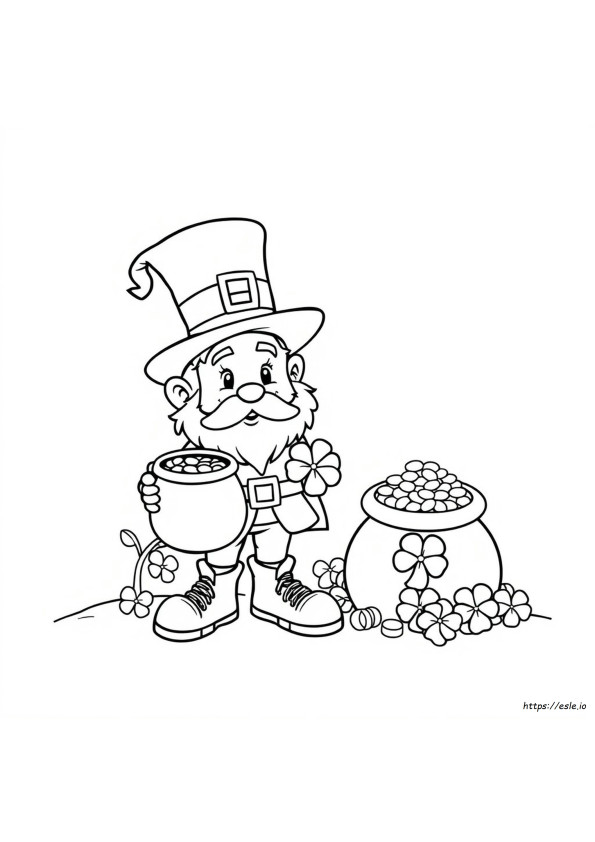 Páginas Para Colorear De Duendes De Lucky Charms