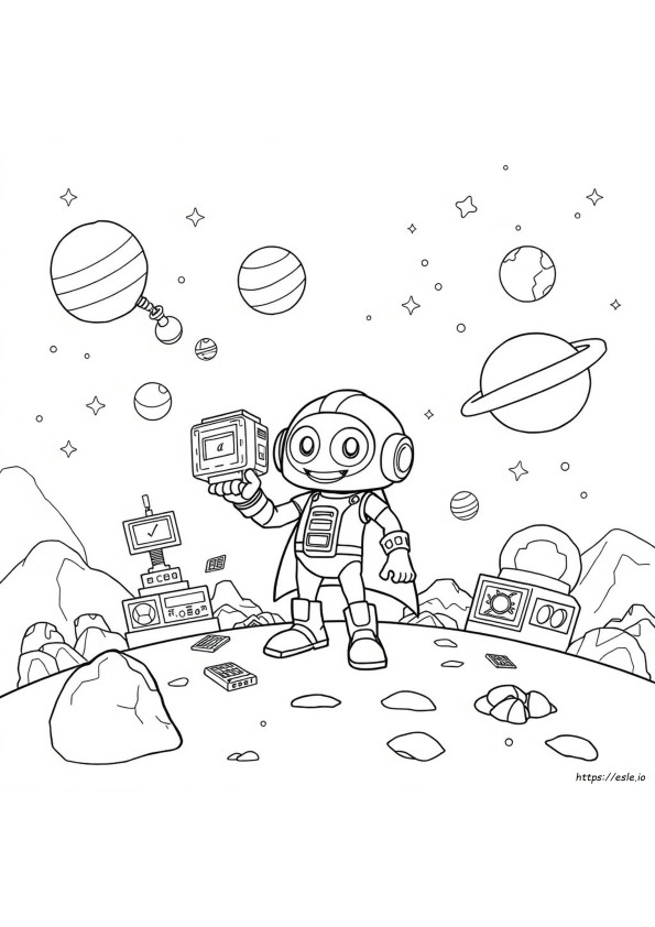 Kazoom Superthings: Disegni Da Colorare