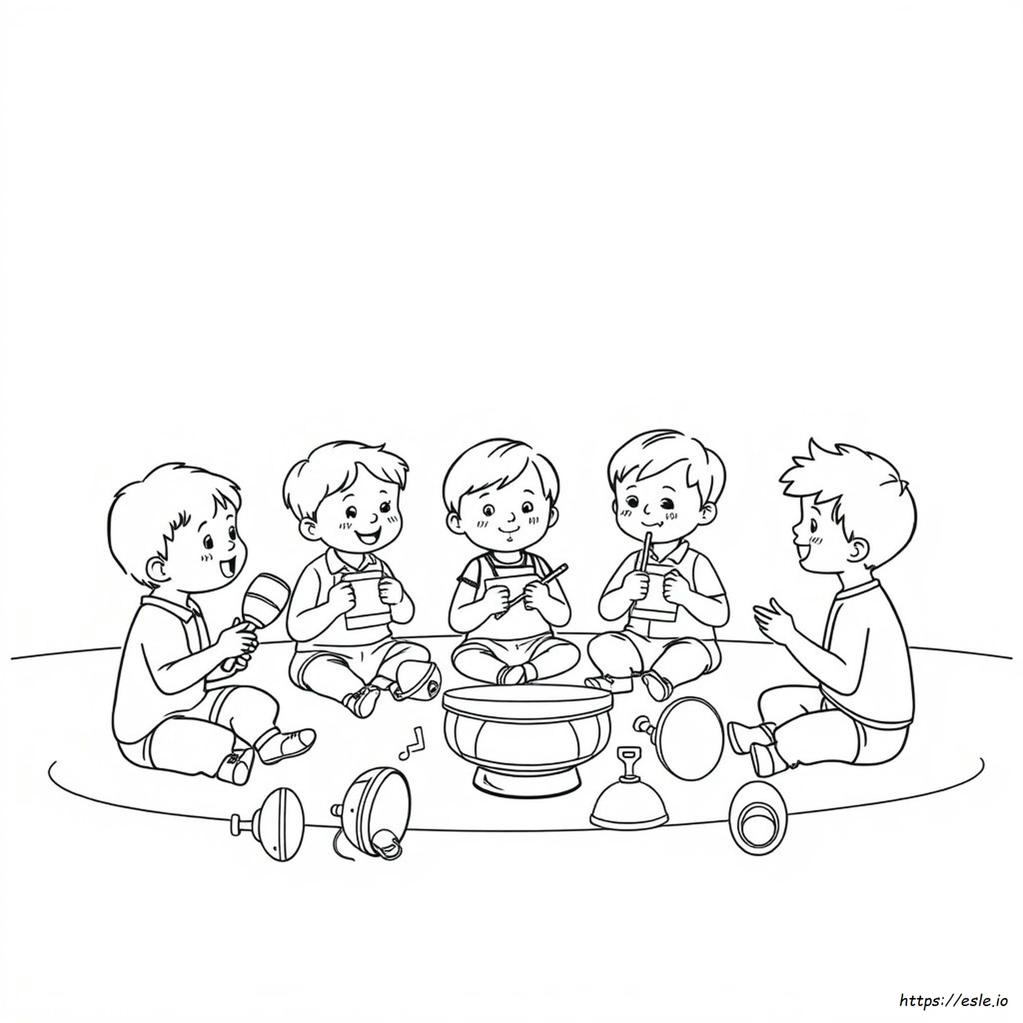 Kindergarten Music Coloring Pages kindergarten-music-coloring-pages