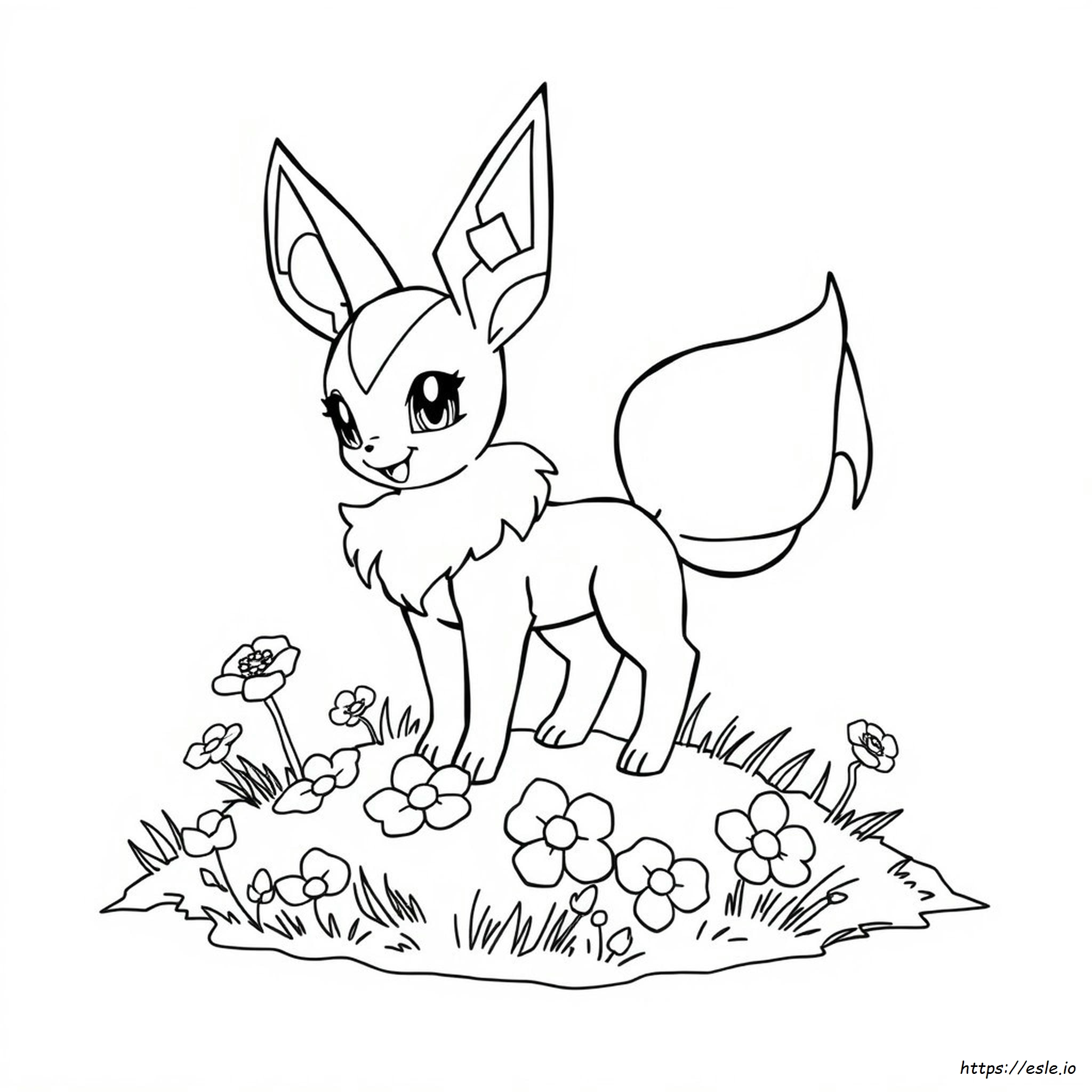 Sylveon Coloring Sheet