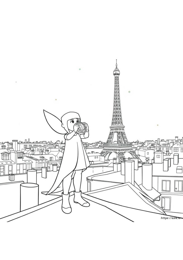 Miraculous Medal Coloring Page