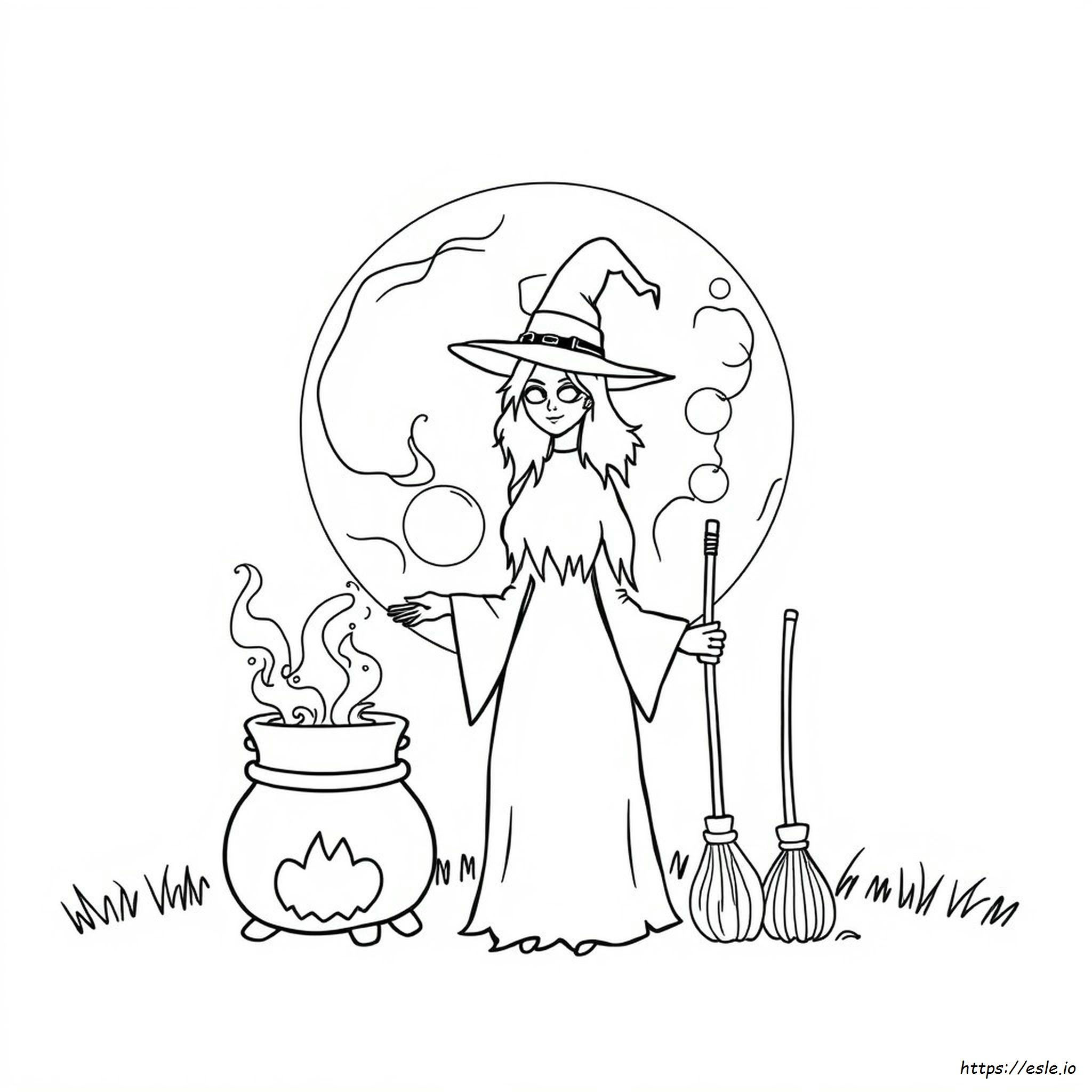Hocus Pocus Coloring Page - Free Printable PDF