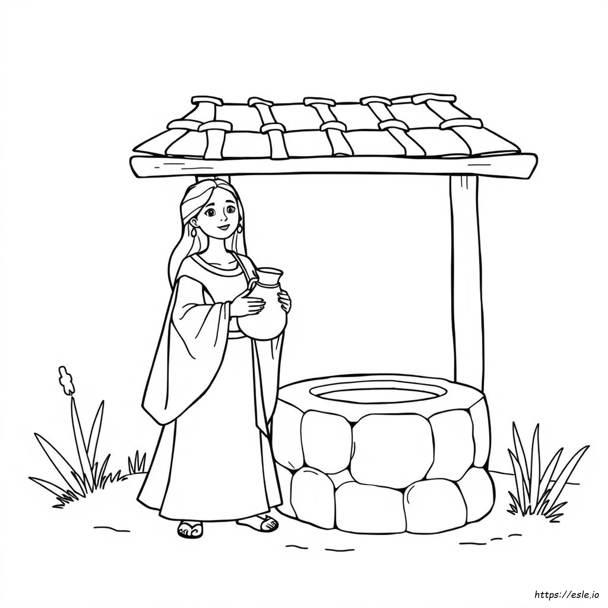 Abigail En La Biblia Páginas Para Colorear