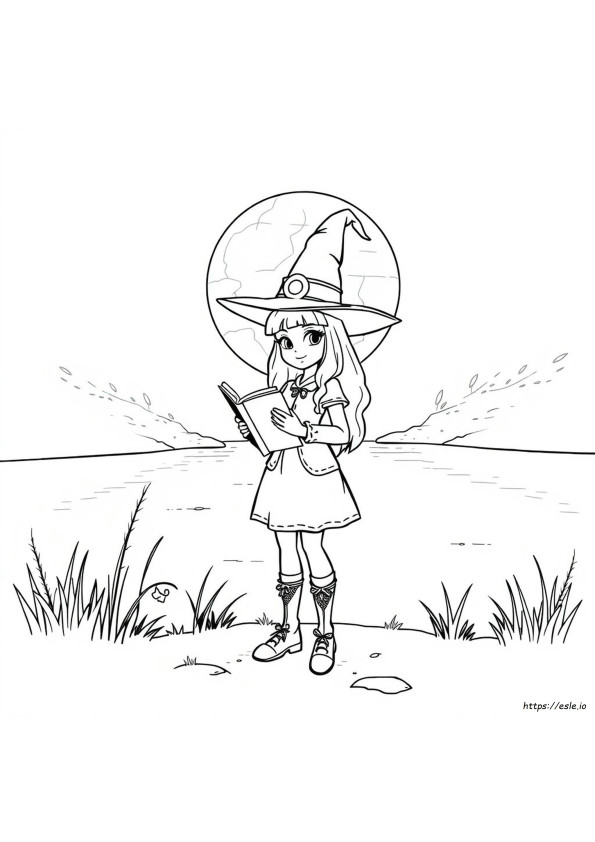 Sabrina Colouring Pages