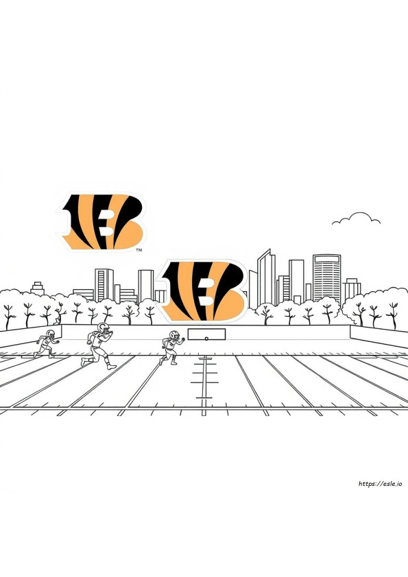 Cincinnati Bengals Coloring Book