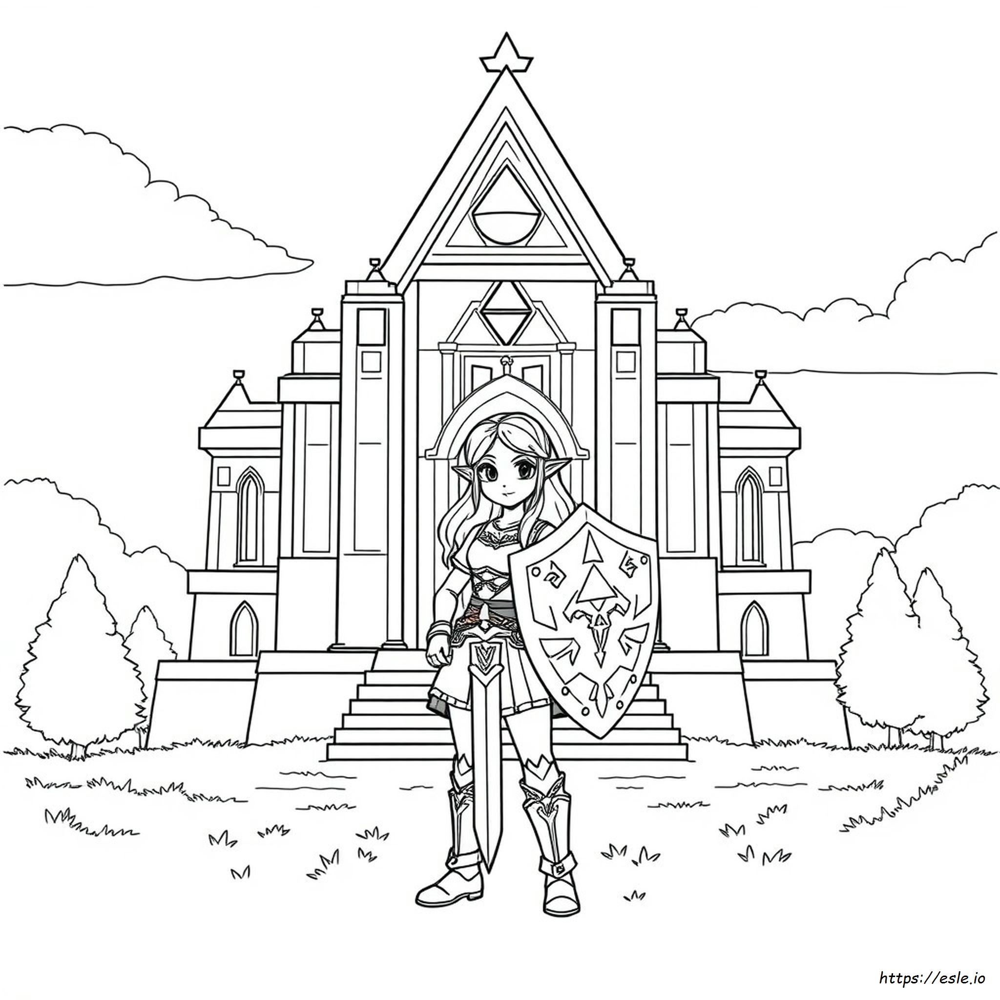 Zelda Ausmalbilder
