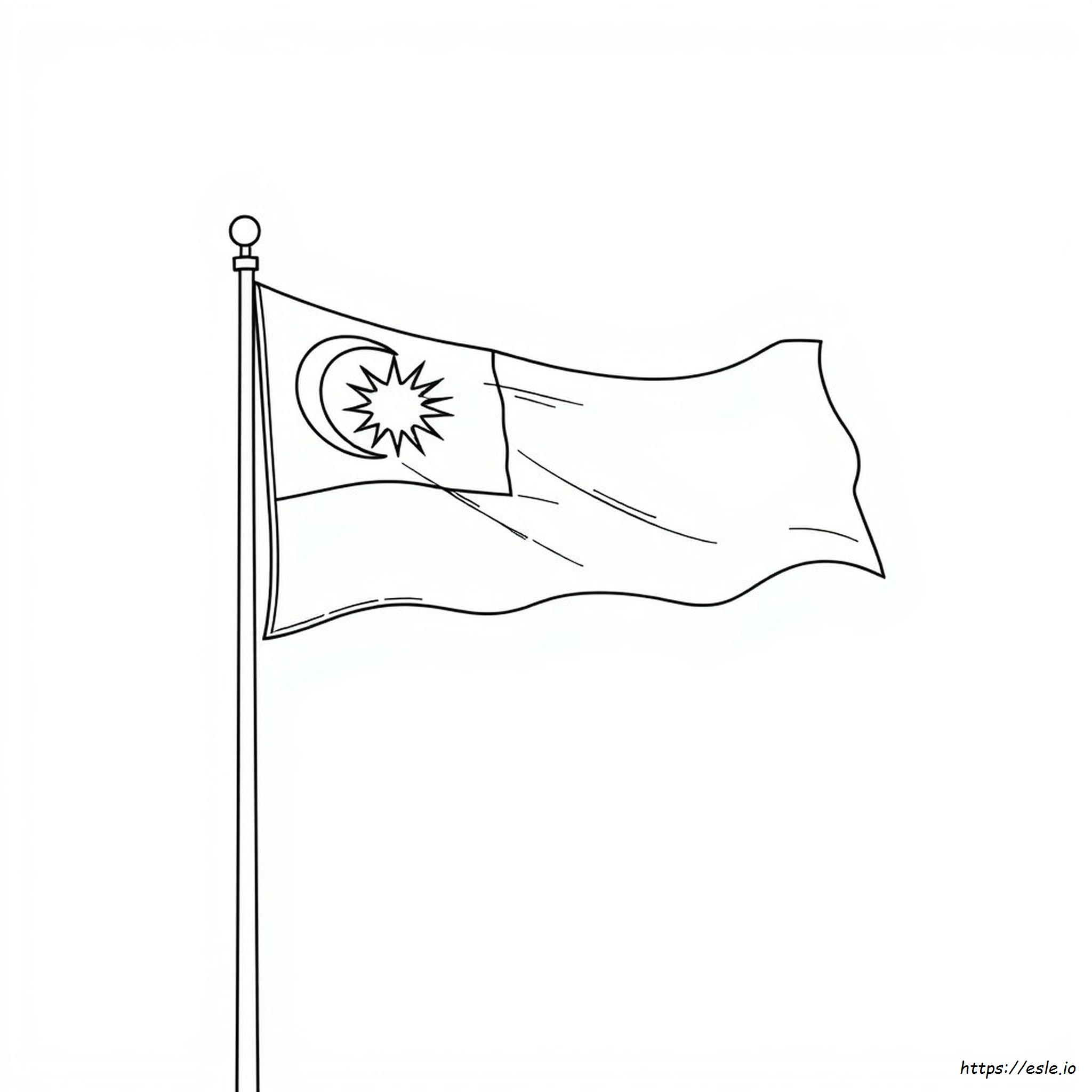 Merdeka Coloring Sheet