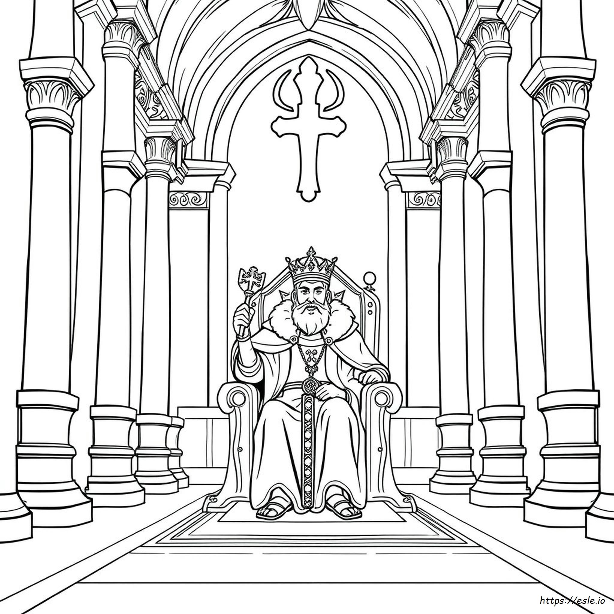 Free Printable The King Coloring Pages For Kids