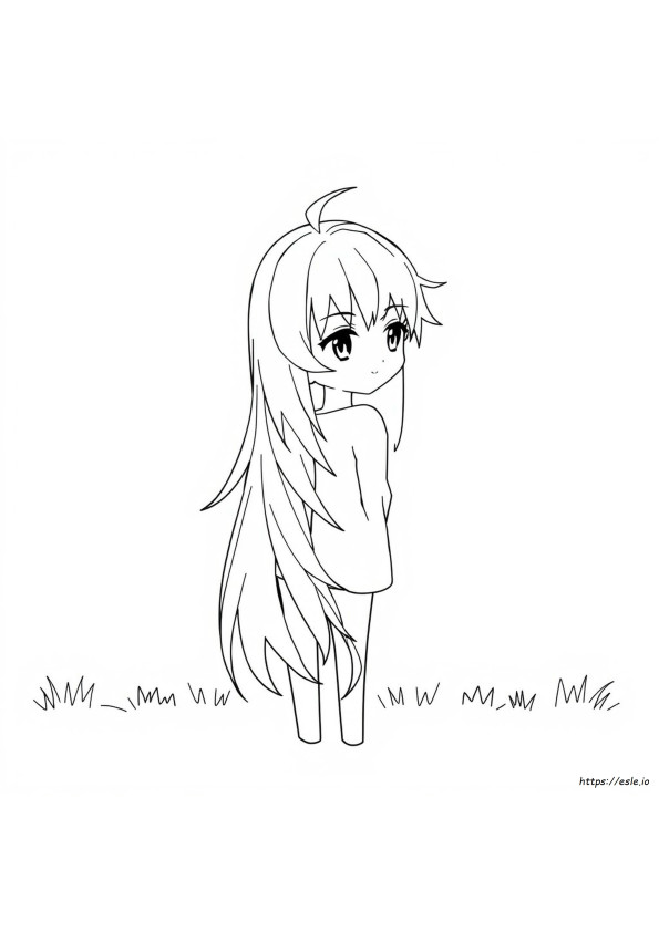 Anime Hair Coloring