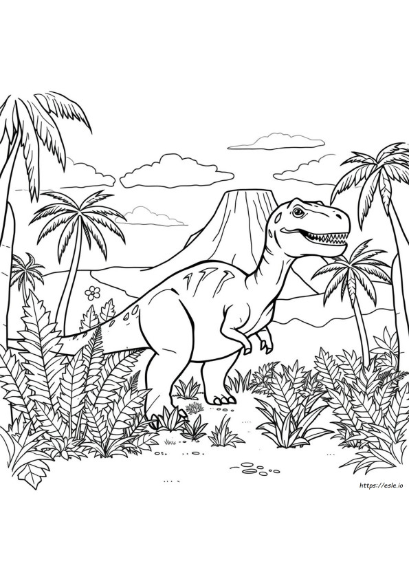 Allosaurus Värityskuvat