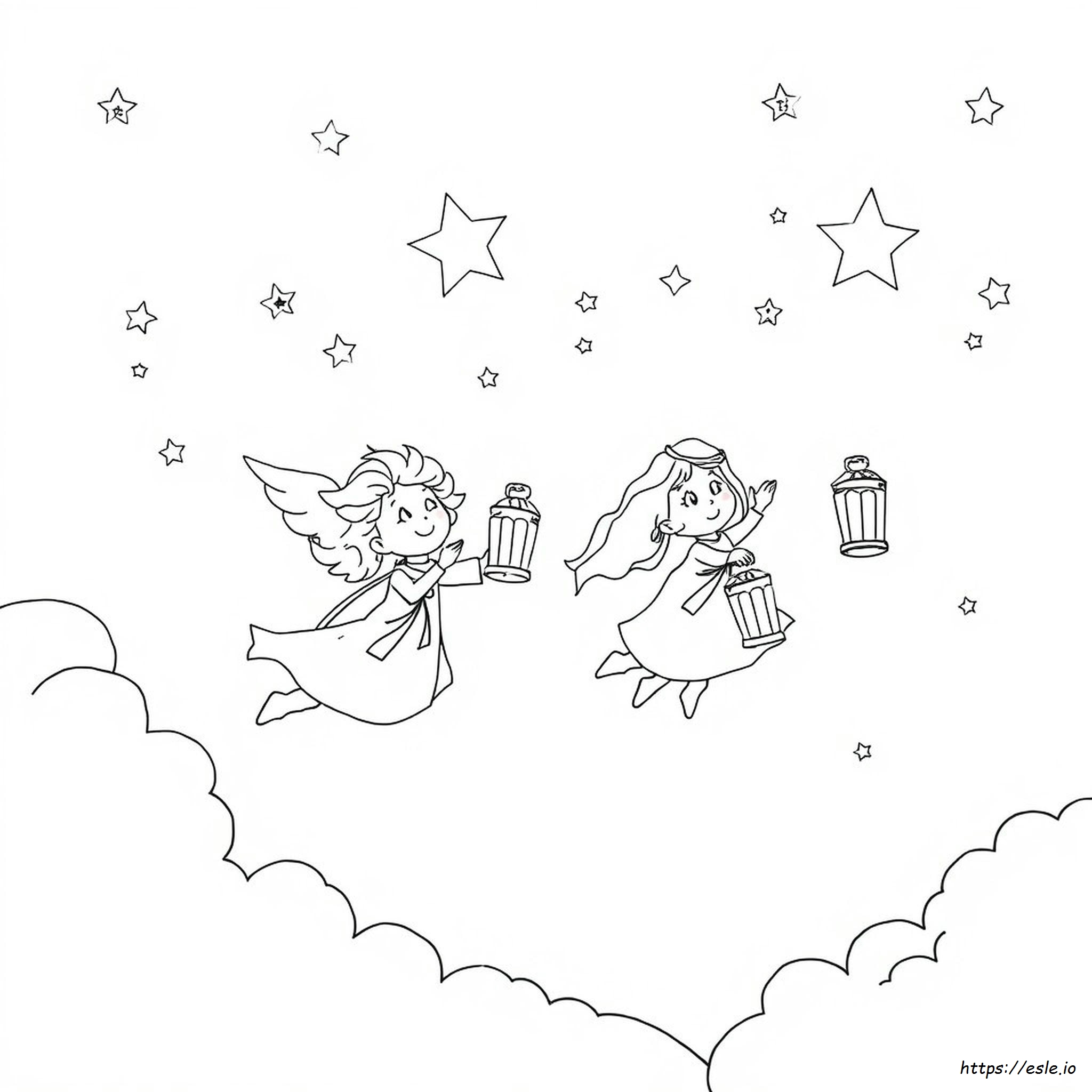 Timeless Creations Dreams Take Flight Coloring Page - free printable