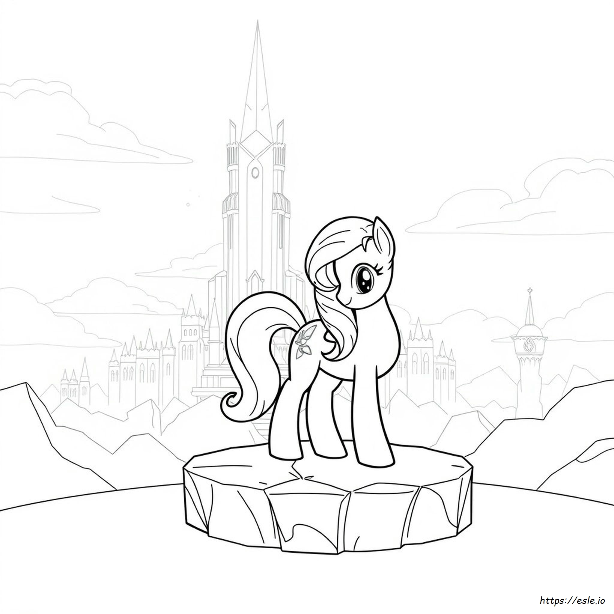 My Little Pony Crystal Empire Coloring Pages