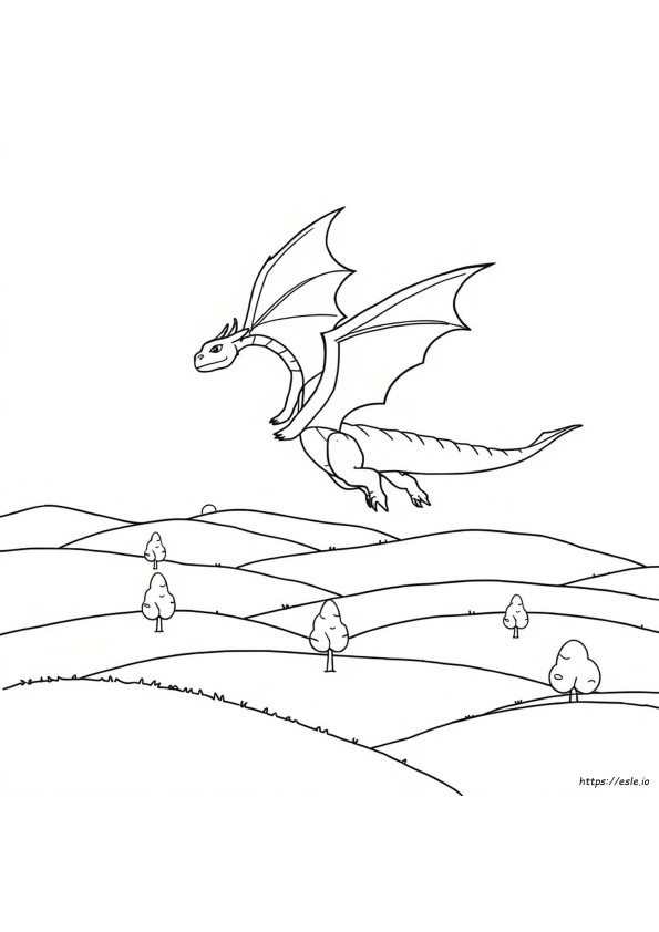 Drago Da Colorare
