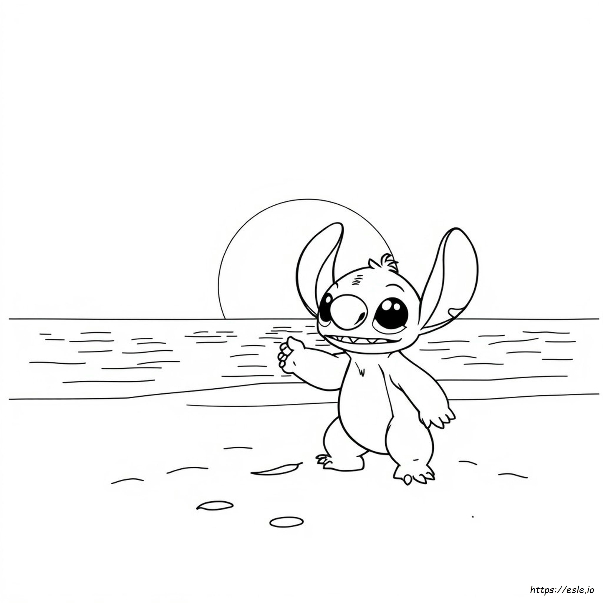 Lilo Dan Stitch Lucu Gambar Mewarnai
