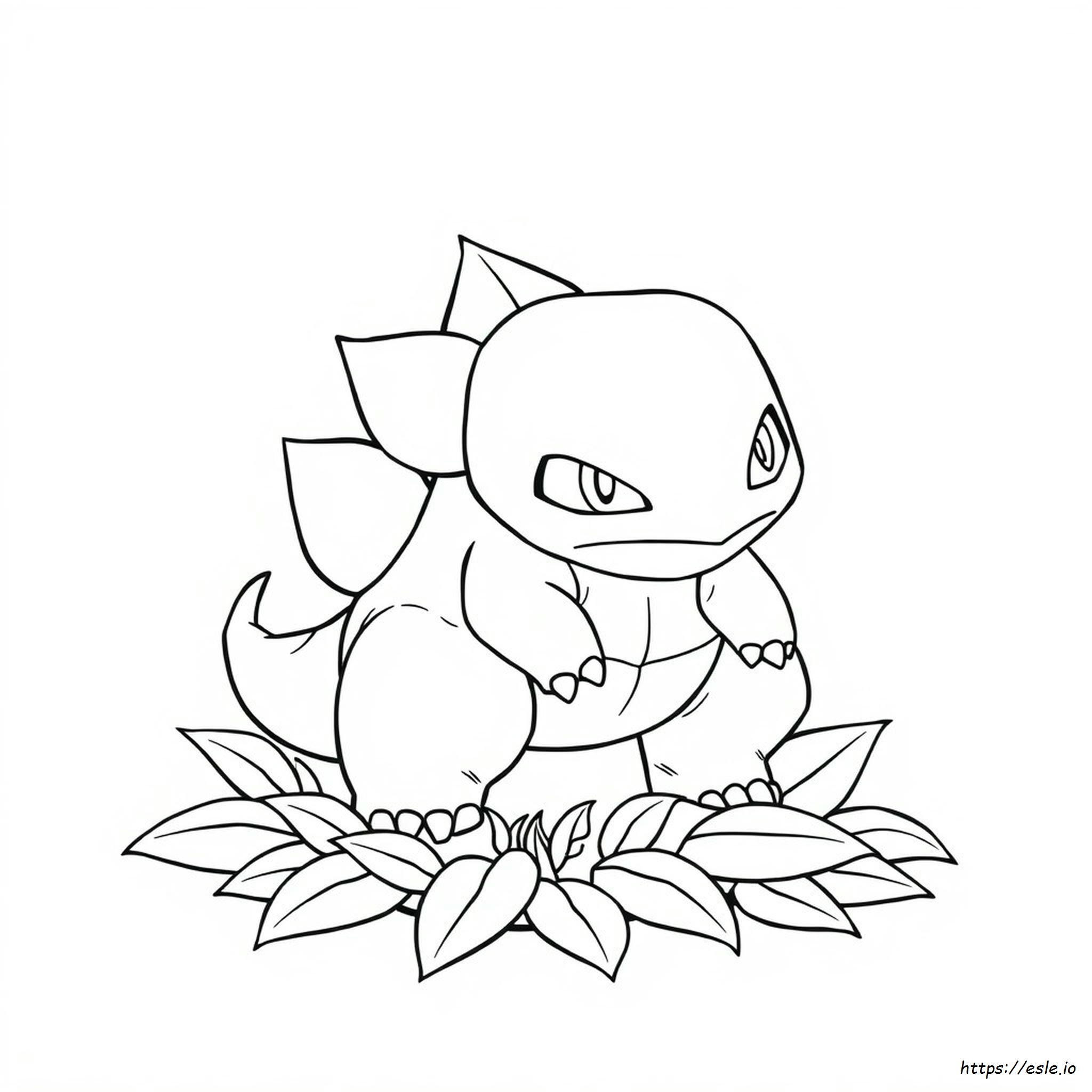 Bulbasaur Pokemon Colouring