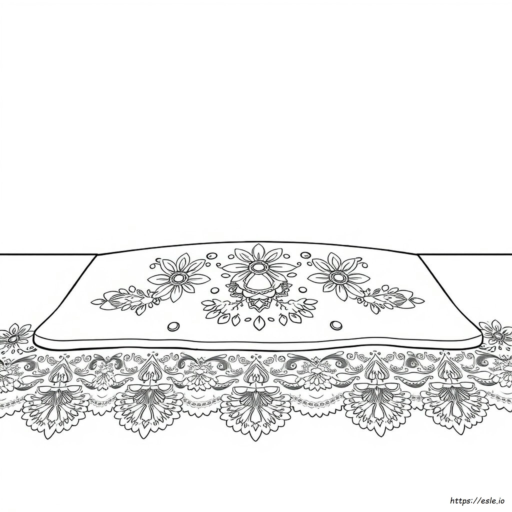 Lace Coloring Pages