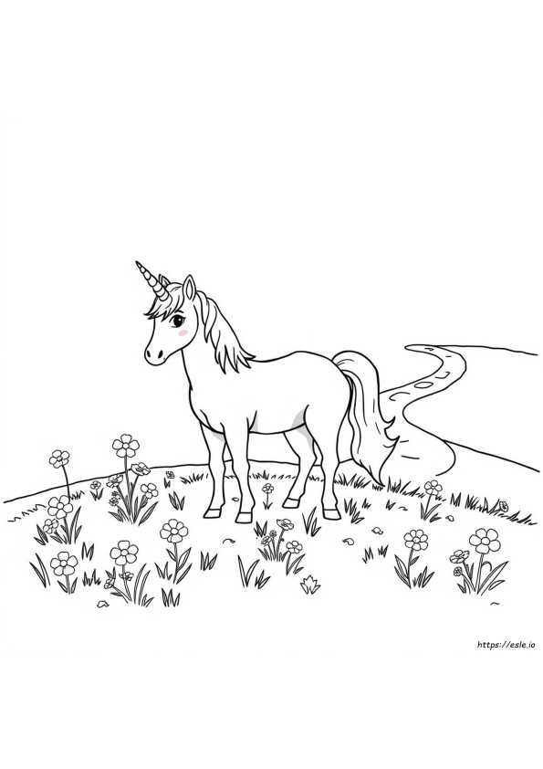 Unicorno Da Colorare