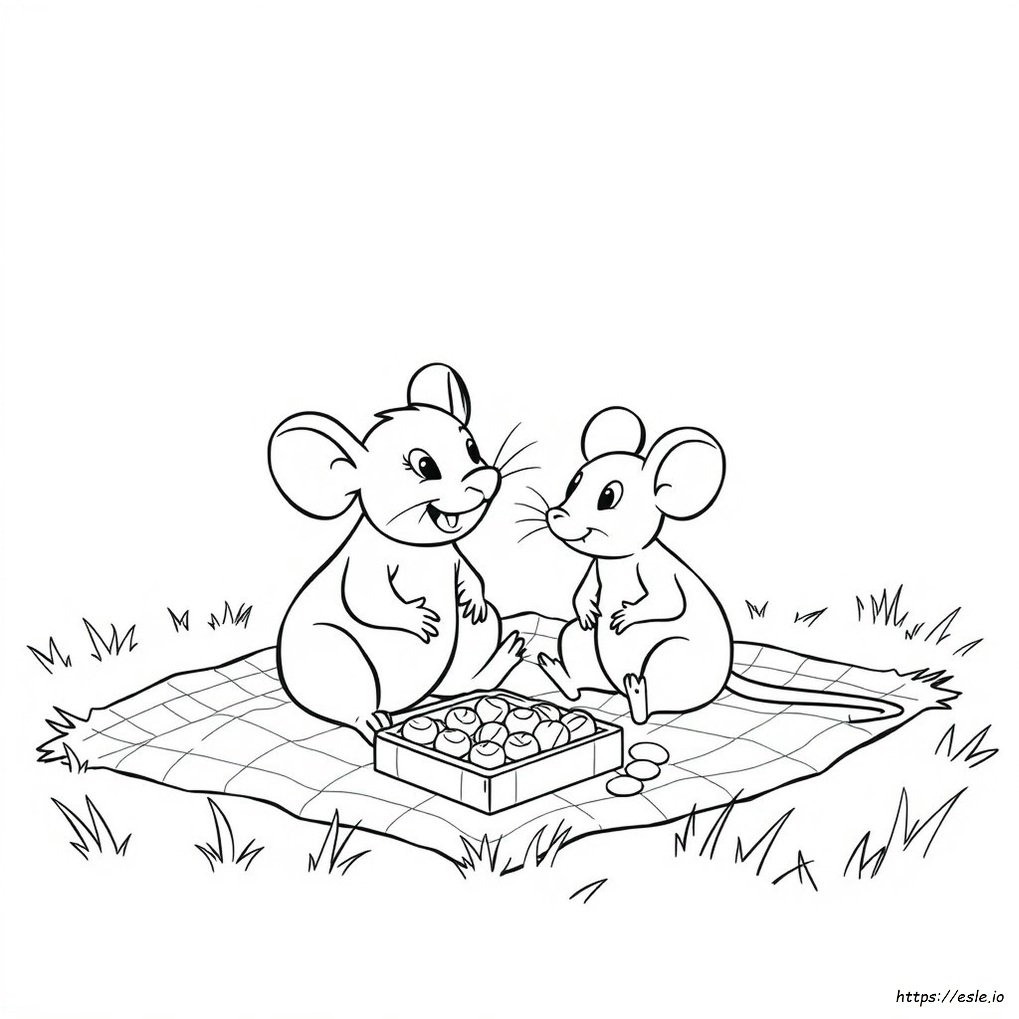Ralph S. Mouse Coloring Page - Free Printable
