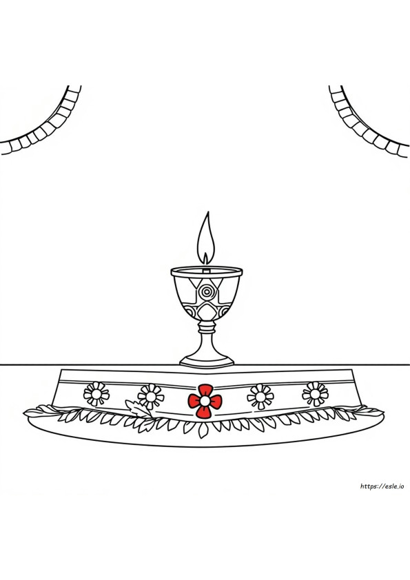 Coppa Dell'unità Kwanzaa Da Colorare