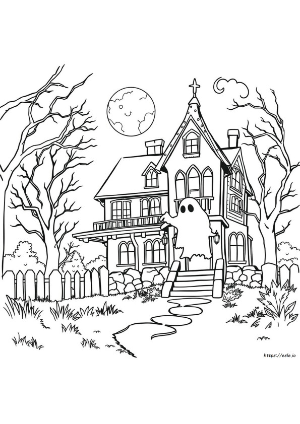 Haunter Kolorowanka
