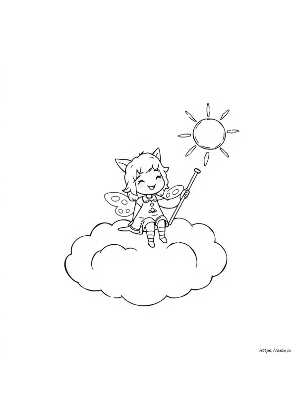 Merimisyta Coloring Page