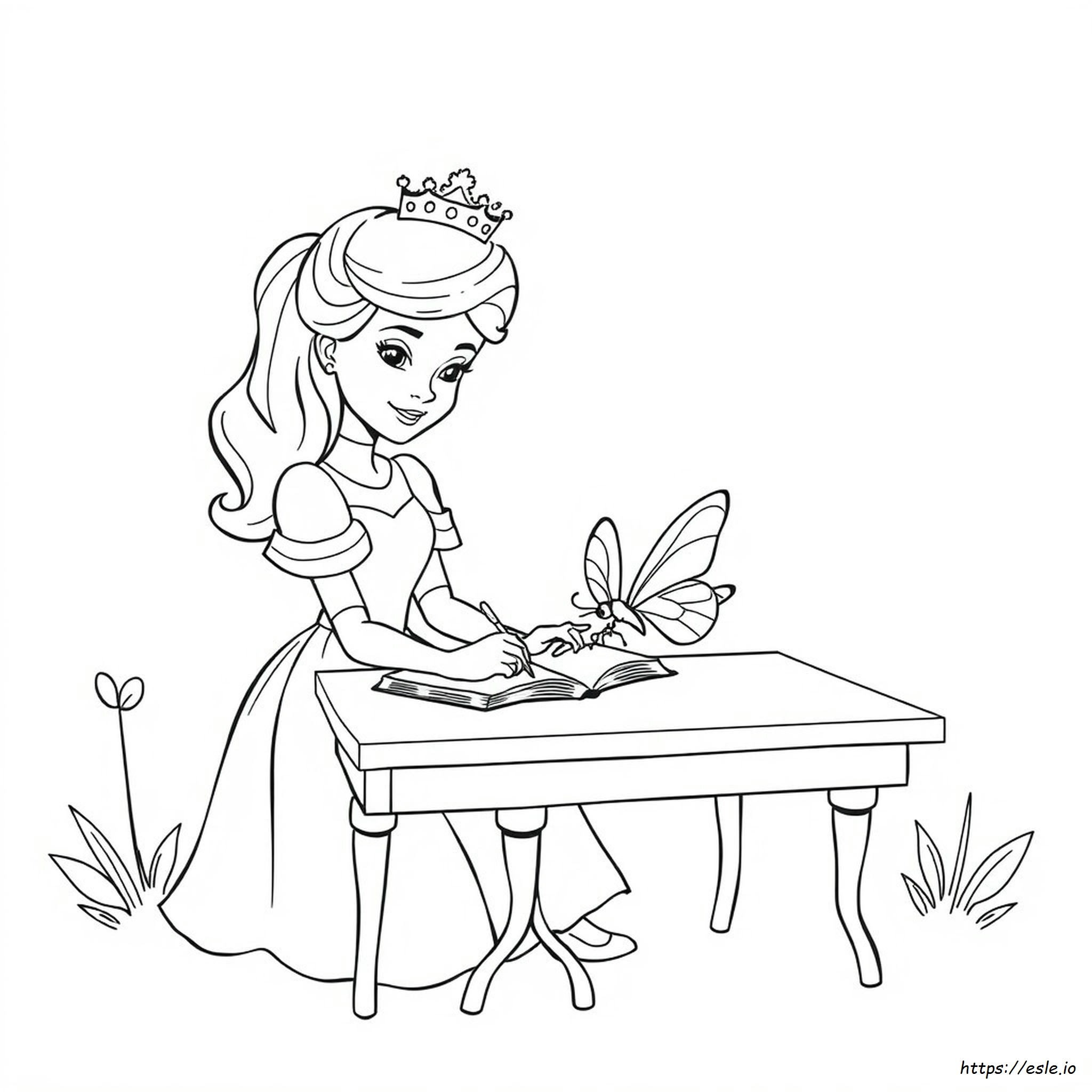 Prinzessin-Tagebücher-Ausmalbild-für-Kinder