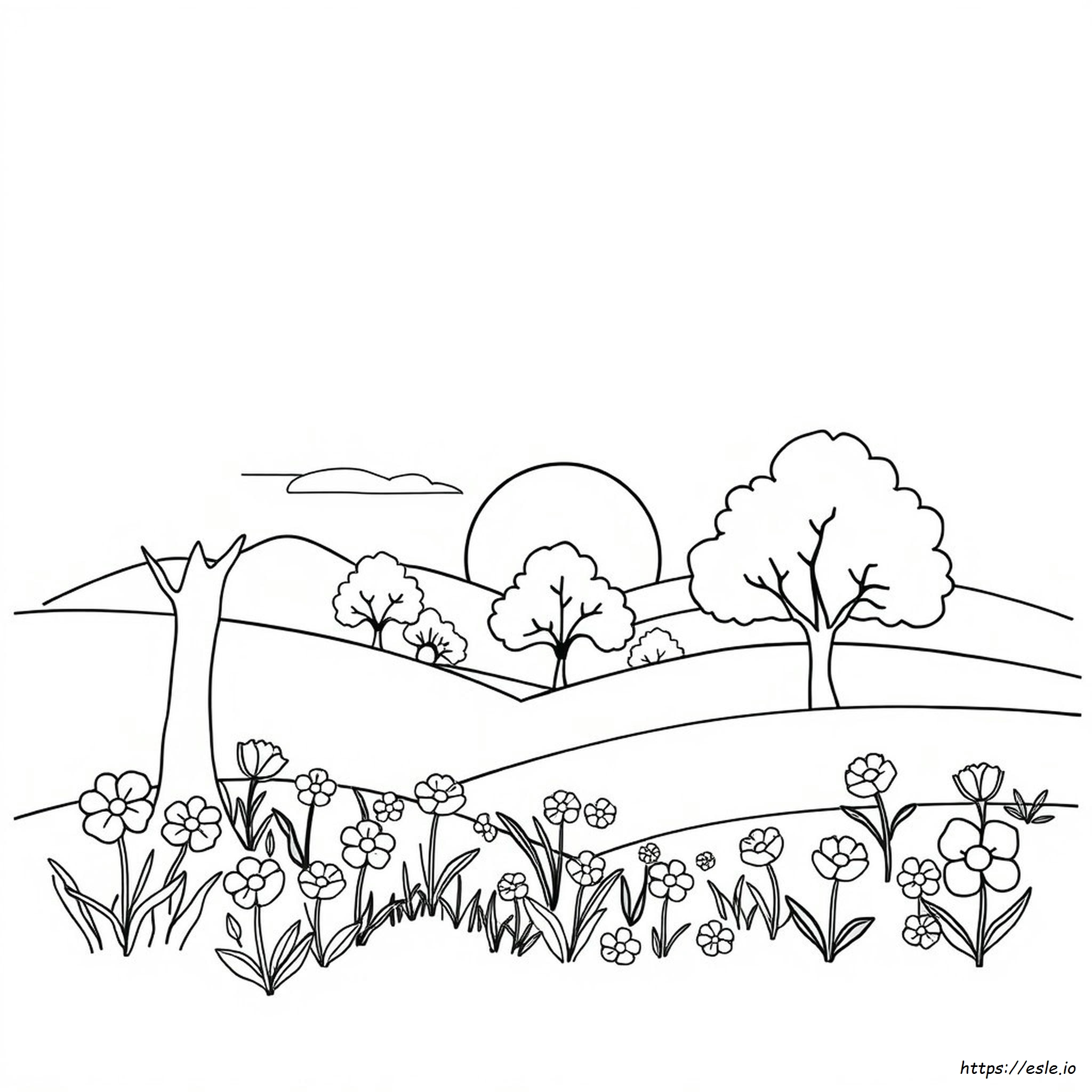 Morning Coloring Pages