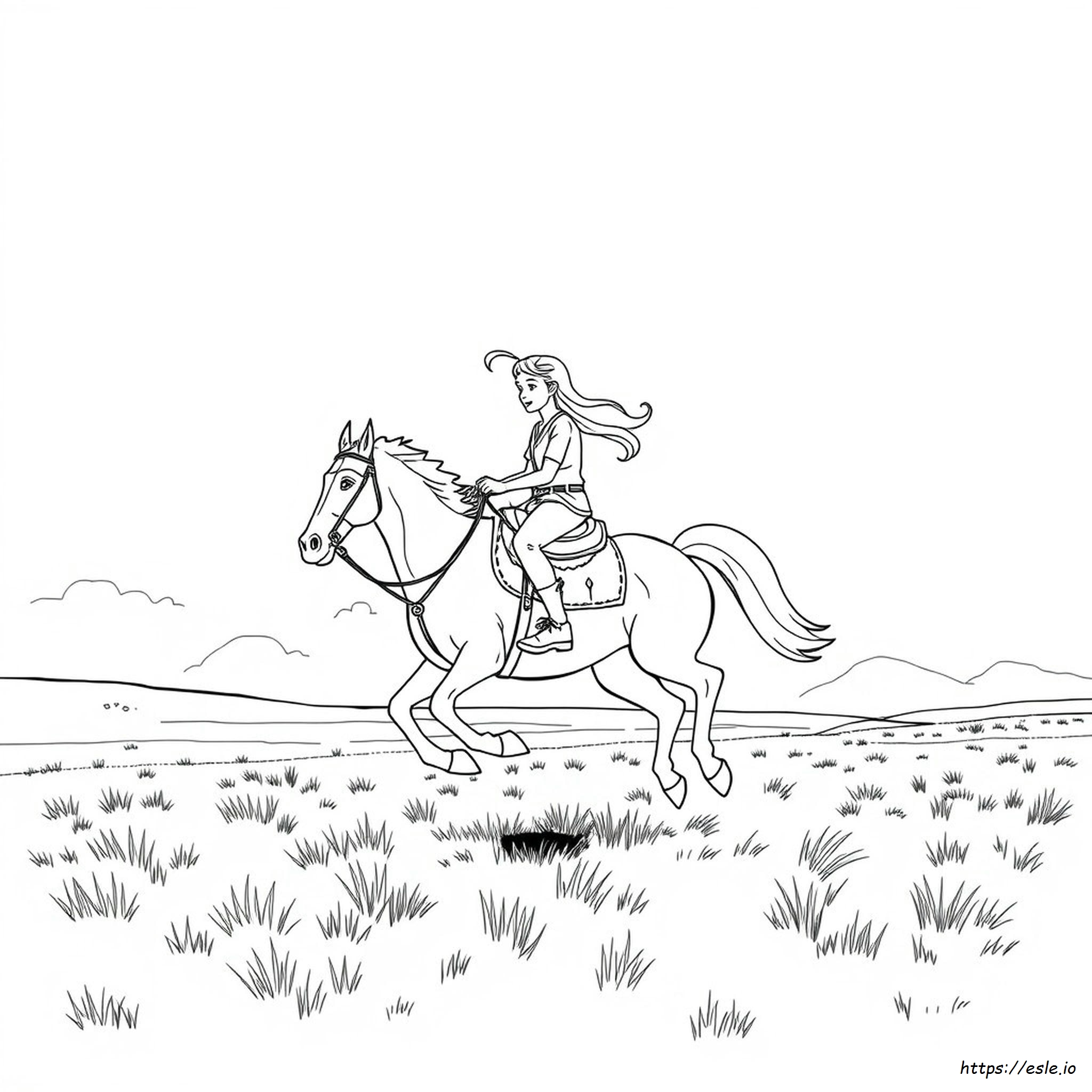 Dakota Coloring Page - Free Printable Image