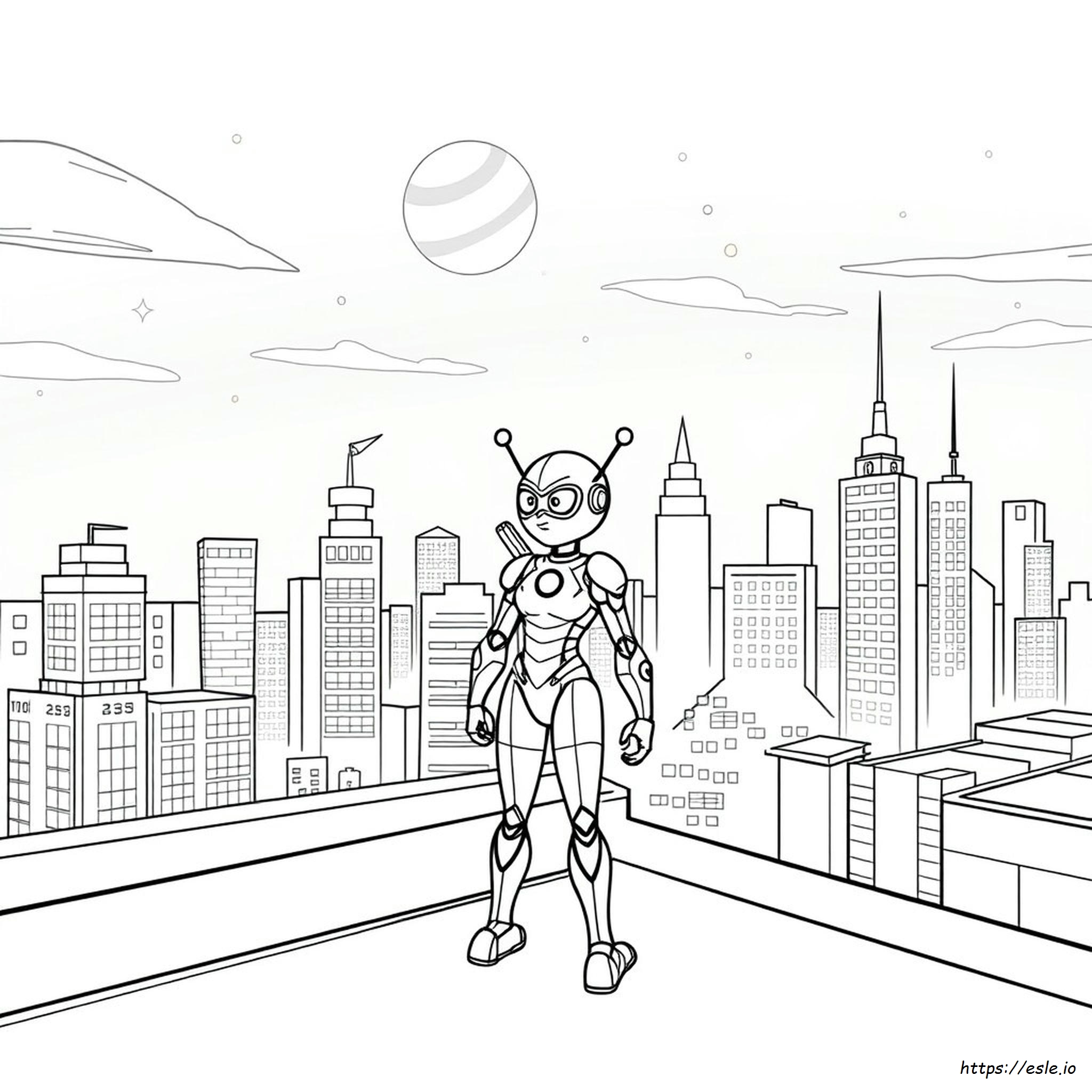 Miraculous Lady Bug Coloring Pages