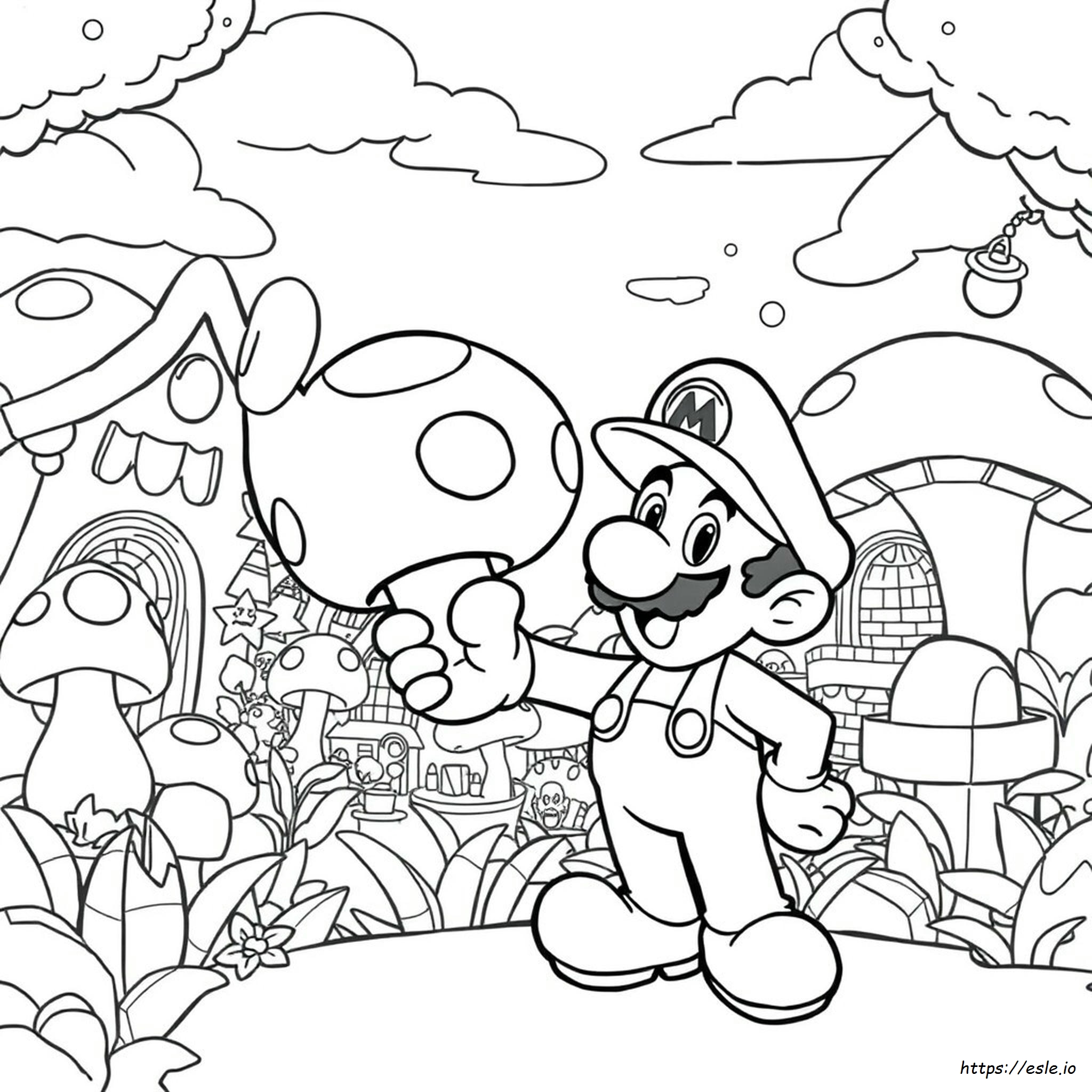 Coloriage Film Super Mario Bros