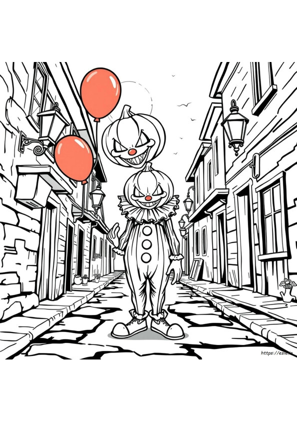 Pennywise Da Colorare