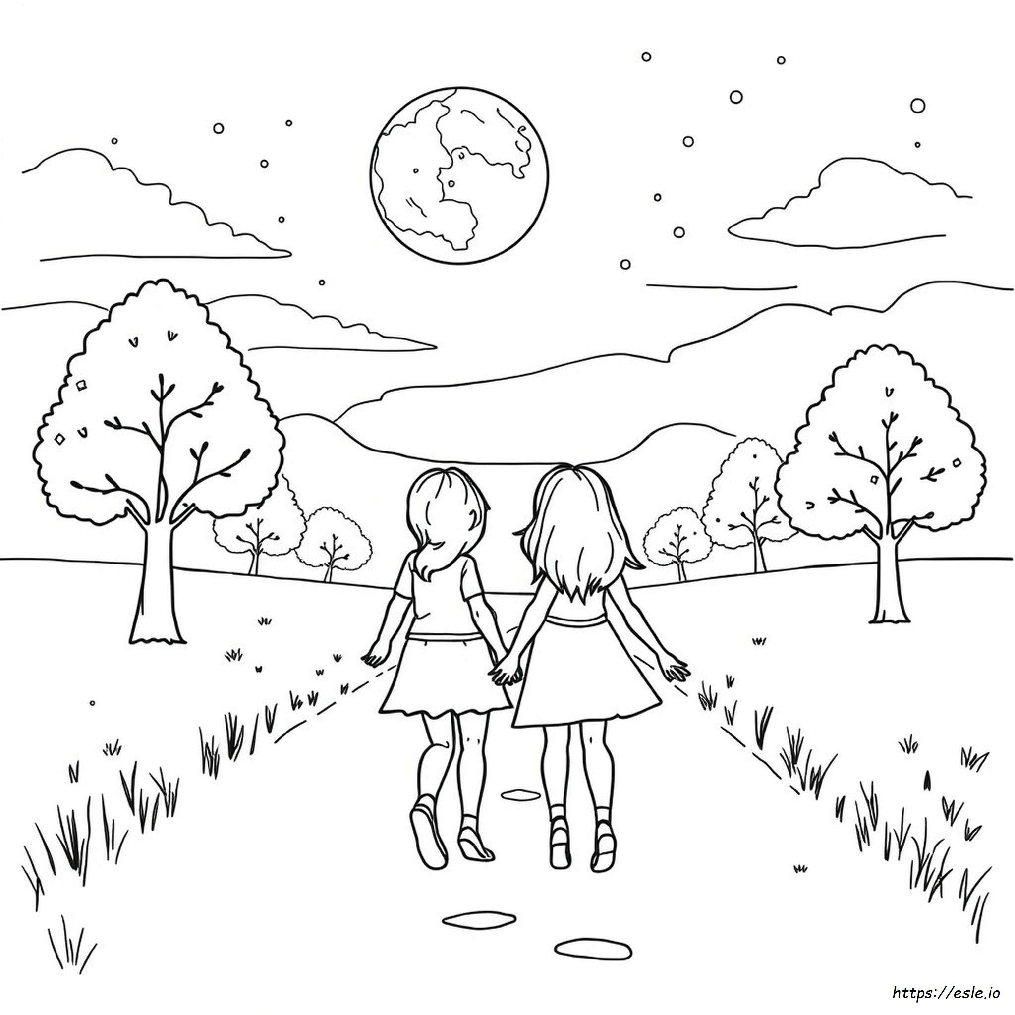 Friendship Coloring Pages For Adults - Free Printable
