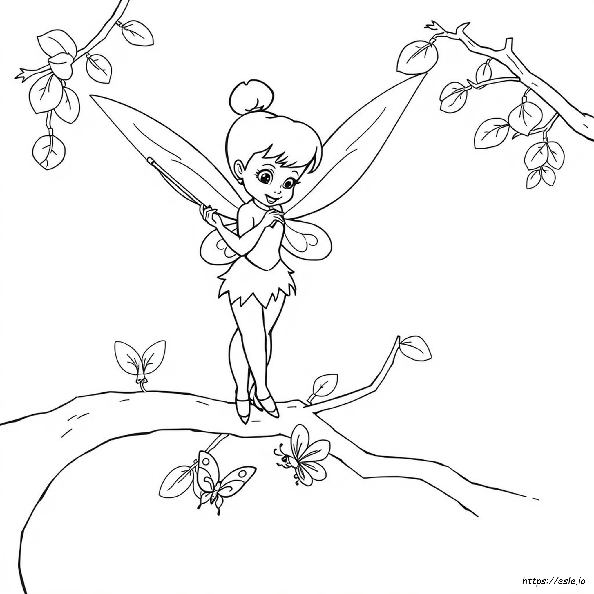 ティンカーベル ぬりえ 無料 PDF