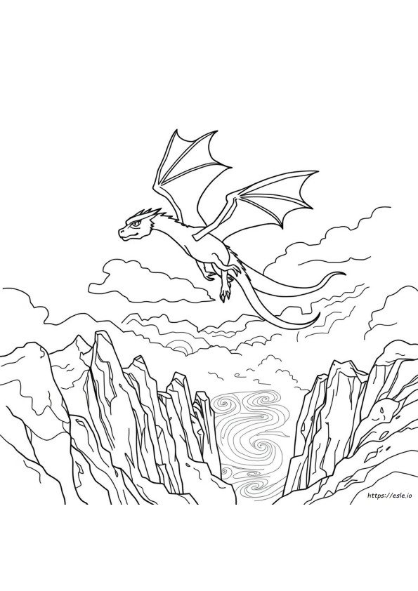 Dragon Colouring Pages For Adults