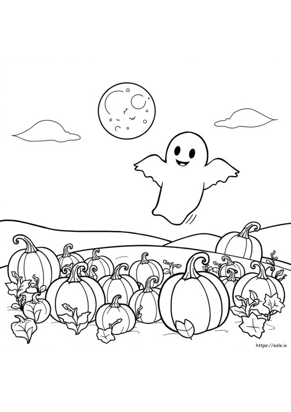 Pagini De Colorat De Halloween Pentru Copii De 3 Ani