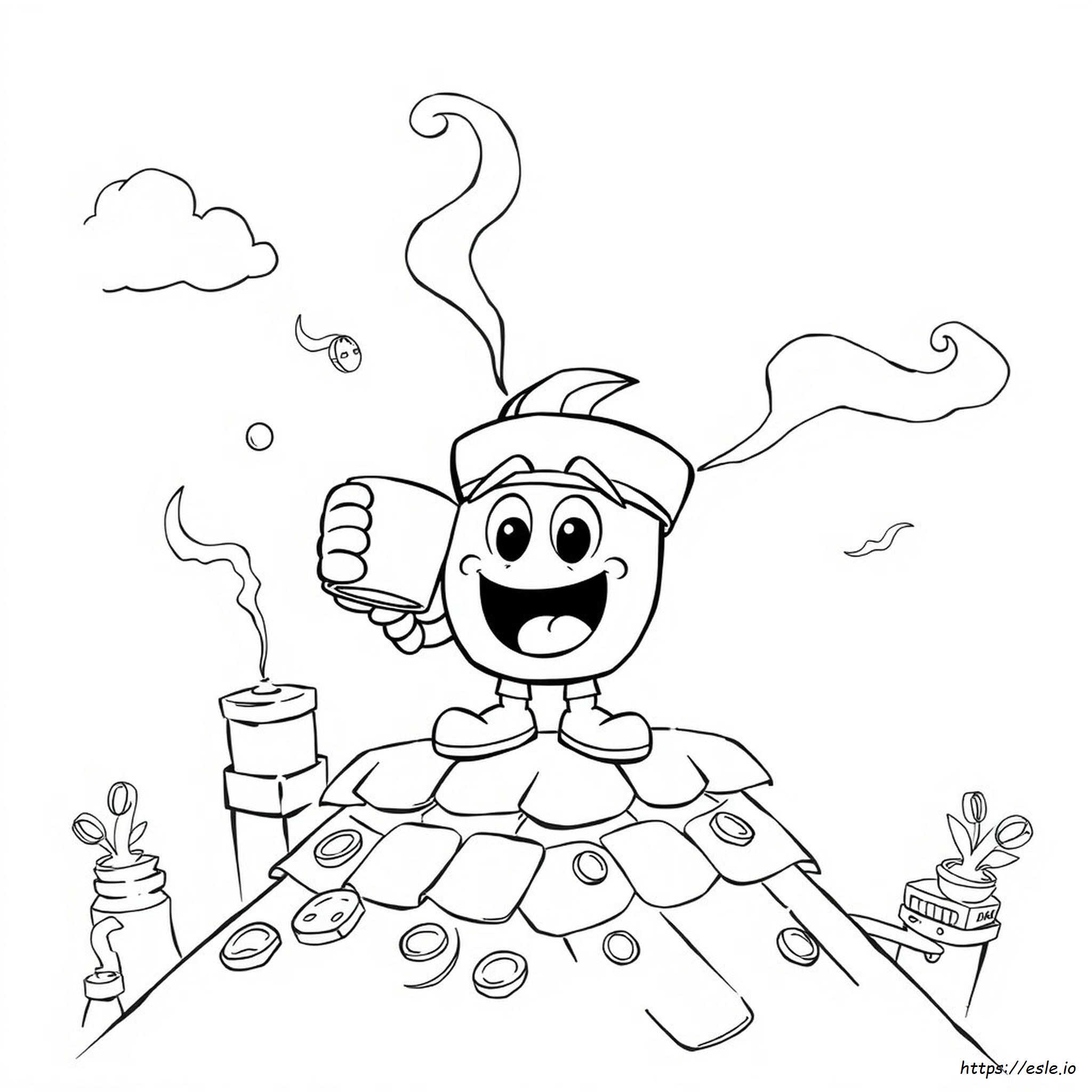 Disegni Da Colorare Di Cuphead