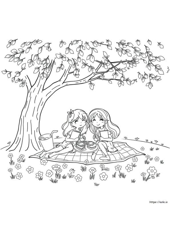 Best Friends Colouring