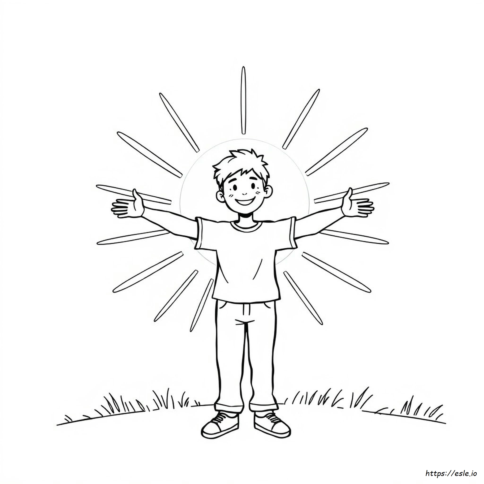 I Love Myself Coloring Page - Free Printable for Kids