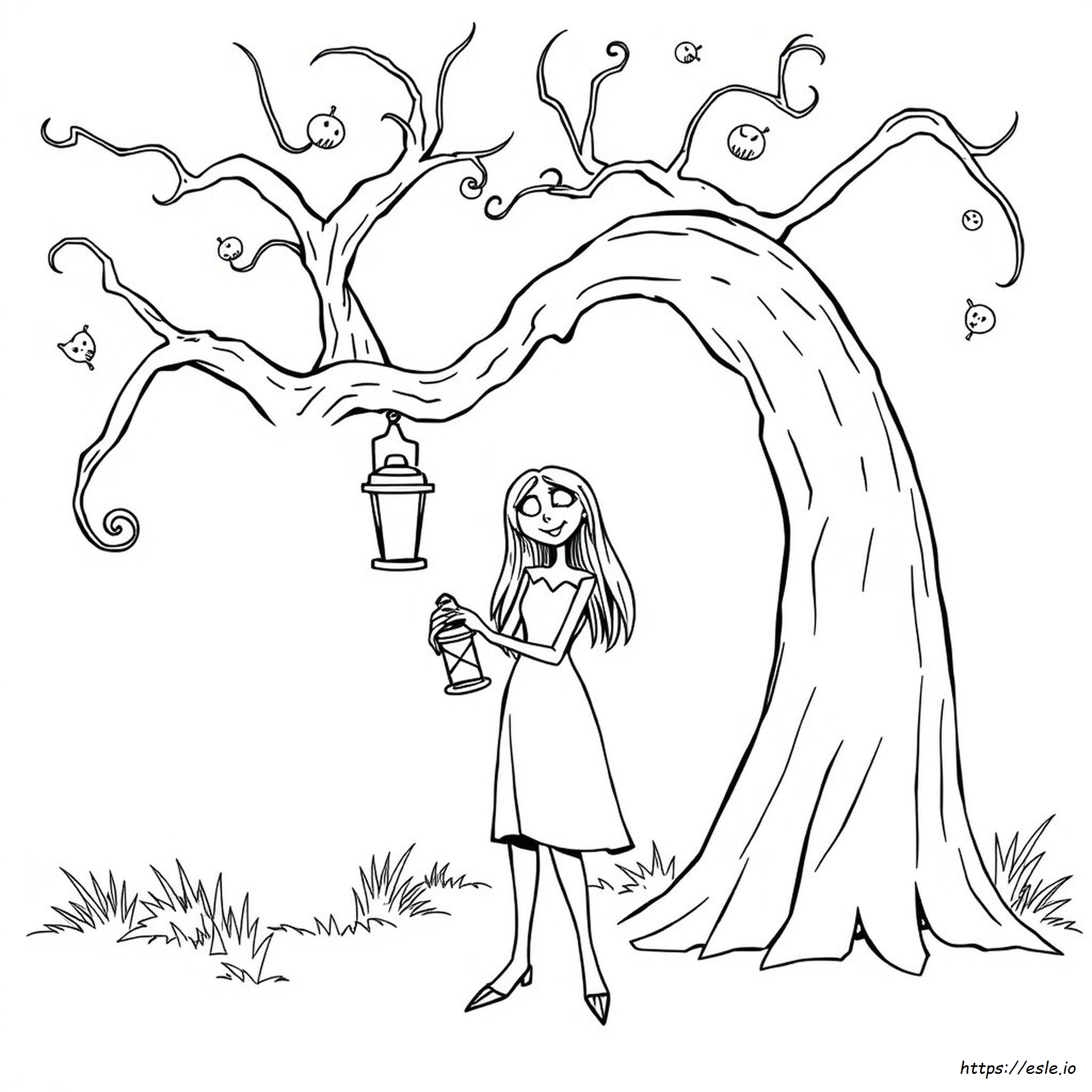 Printable Sally Nightmare Before Christmas Coloring Pages