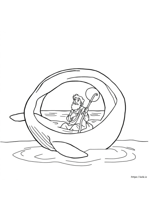 Dibujo De Jonás Para Colorear