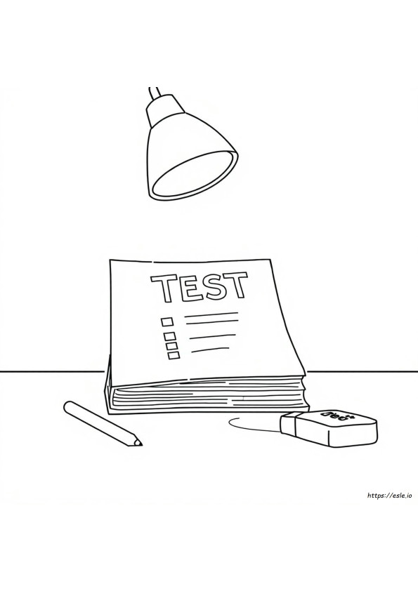 State Testing Coloring Pages