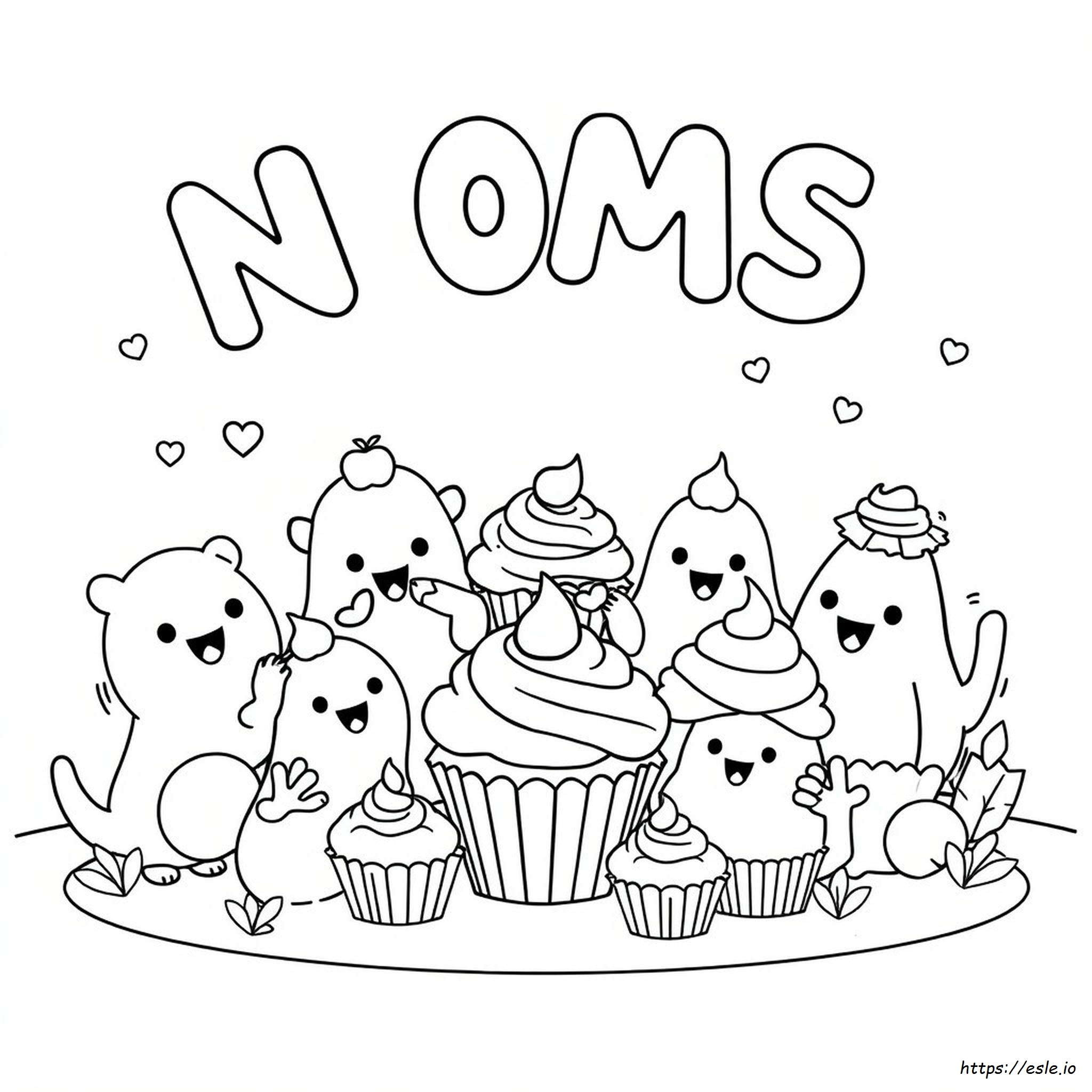 Num Noms Ausmalbilder