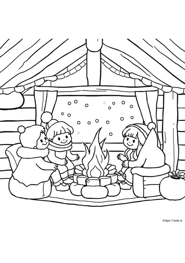 Cozy Friends Coloring Pages Pdf