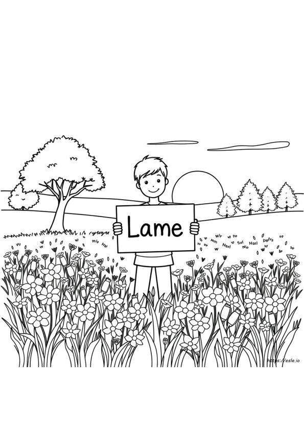 Free Personalized Name Coloring Pages For Adults