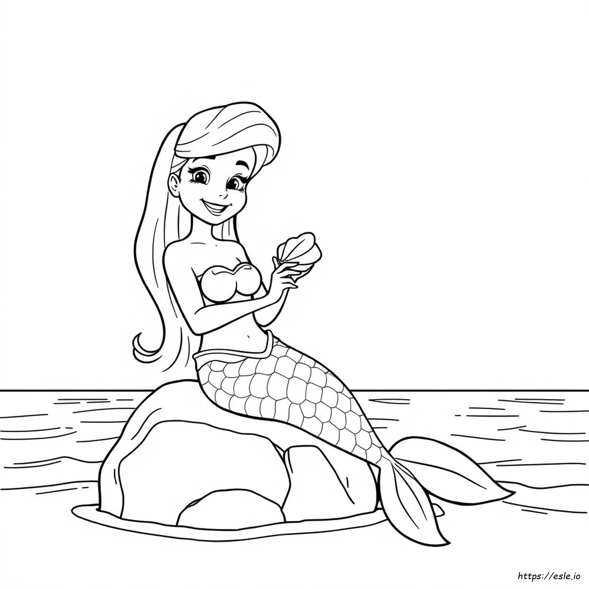 Mermaid Coloring Pages Games - Free Printable